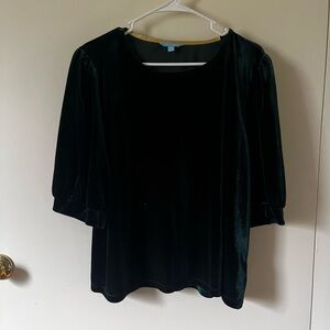 Elegant dark green xxl Women's Top